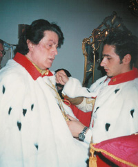 Investitura a Duca di Svevia da parte di Sua Altezza Imperiale e Reale il Principe di Svevia al Principe Ereditario Don Francesco Alessandro Maria